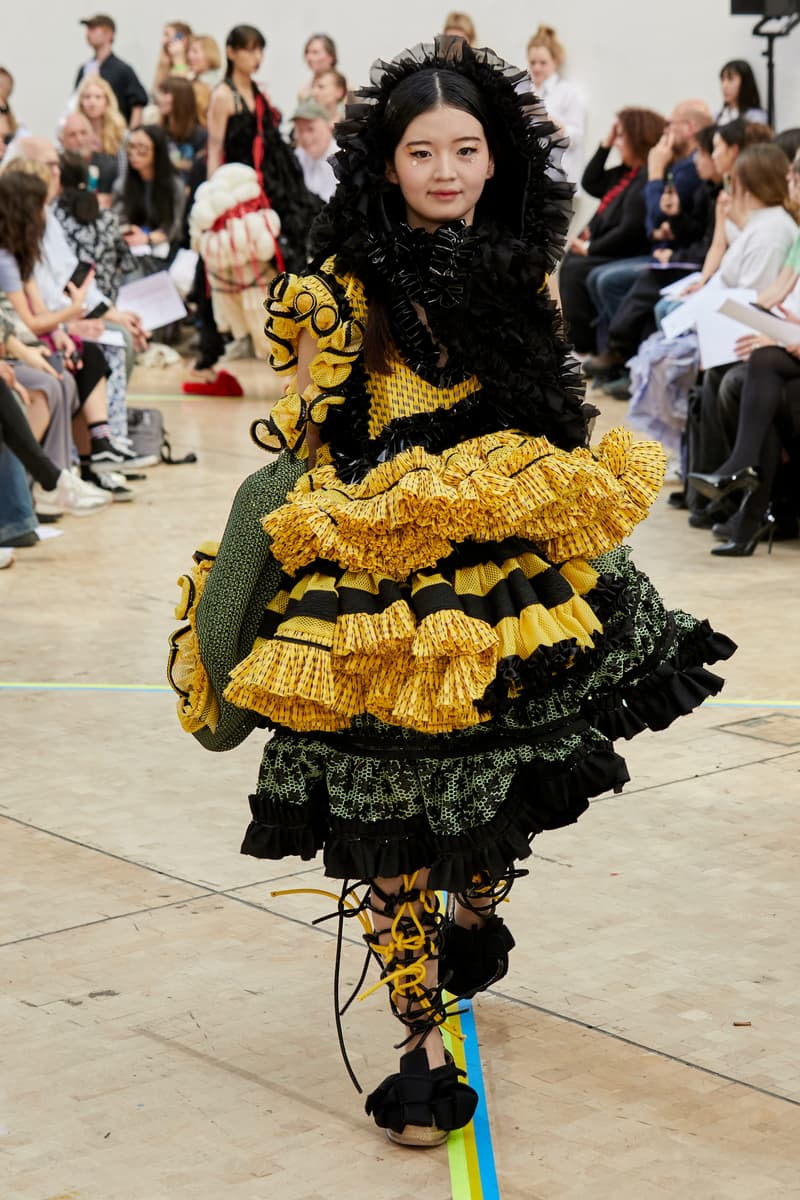 Central Saint Martins BA Runway Show London uk fashion design 2023 L’Oréal Professionnel university bachelors degree