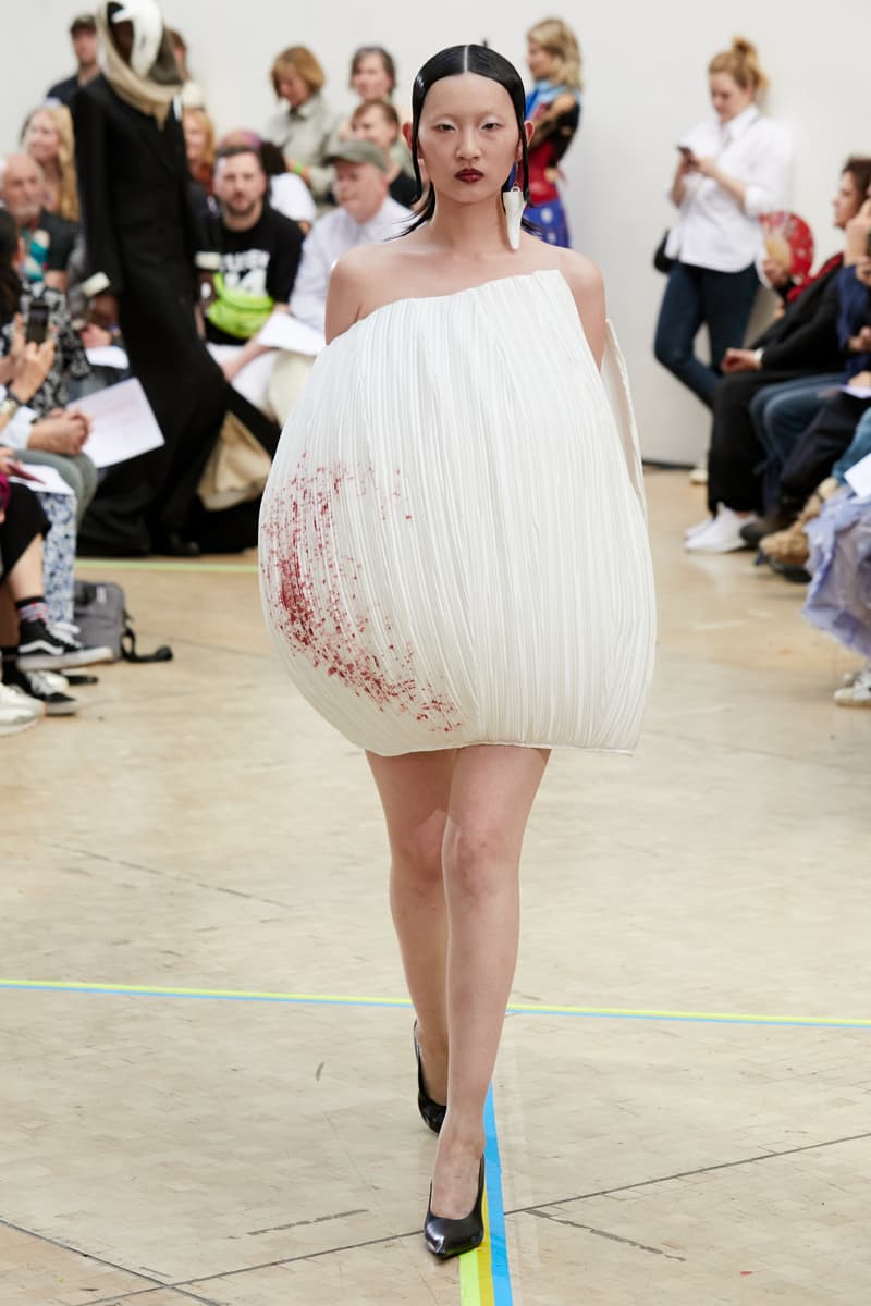 Central Saint Martins BA Runway Show London uk fashion design 2023 L’Oréal Professionnel university bachelors degree