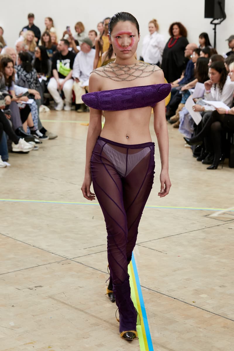 Central Saint Martins BA Runway Show London uk fashion design 2023 L’Oréal Professionnel university bachelors degree