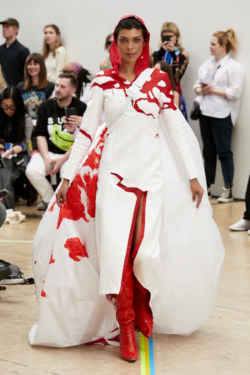 Central Saint Martins BA Runway Show London uk fashion design 2023 L’Oréal Professionnel university bachelors degree