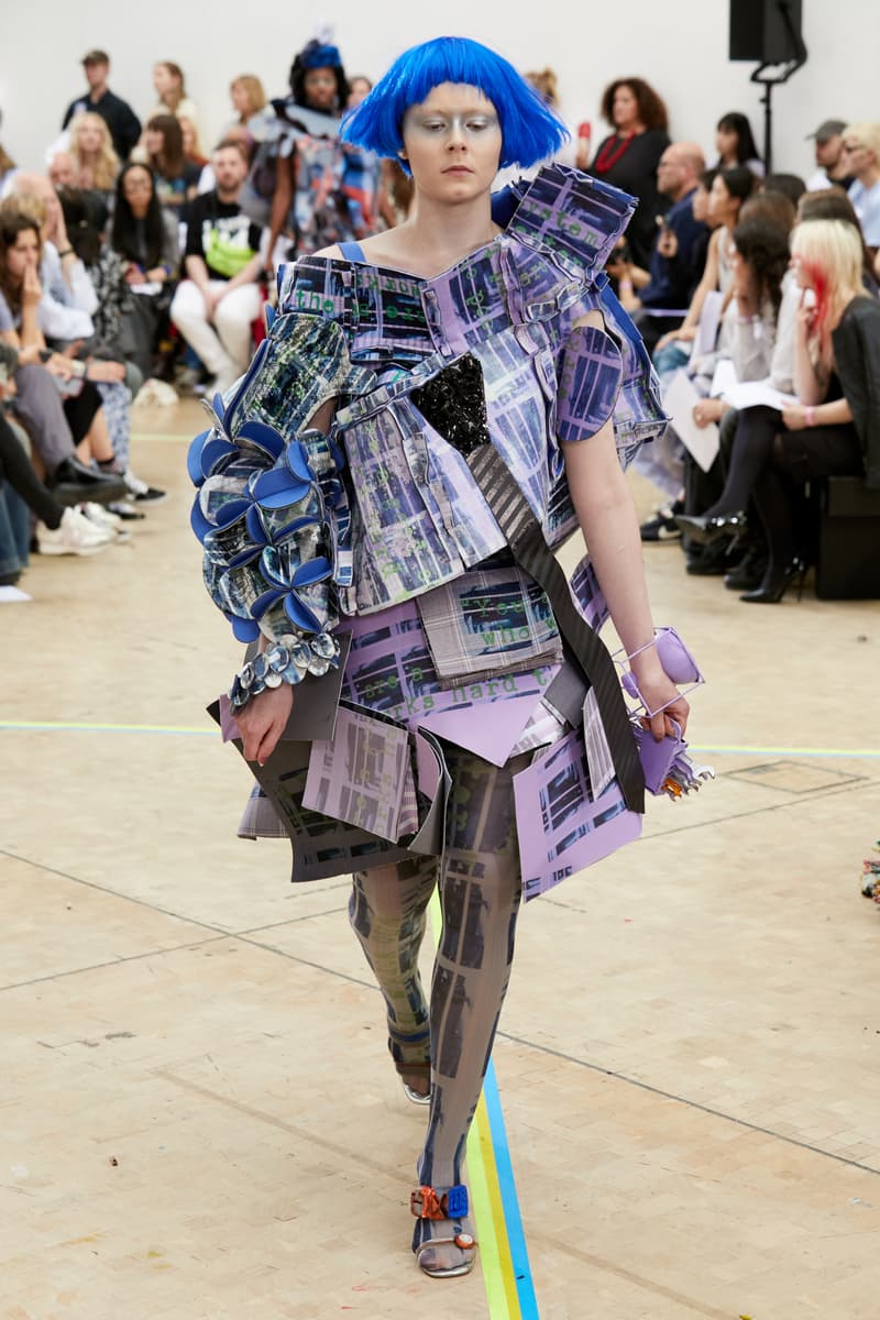 Central Saint Martins BA Runway Show London uk fashion design 2023 L’Oréal Professionnel university bachelors degree