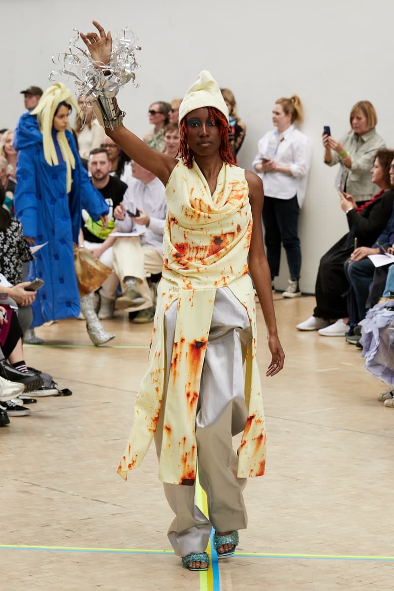 Central Saint Martins BA Runway Show London uk fashion design 2023 L’Oréal Professionnel university bachelors degree