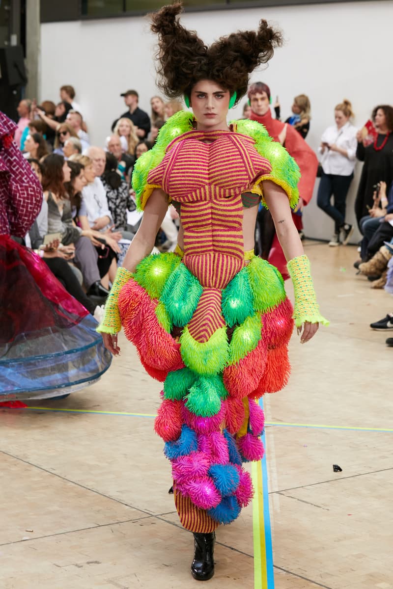 Central Saint Martins BA Runway Show London uk fashion design 2023 L’Oréal Professionnel university bachelors degree