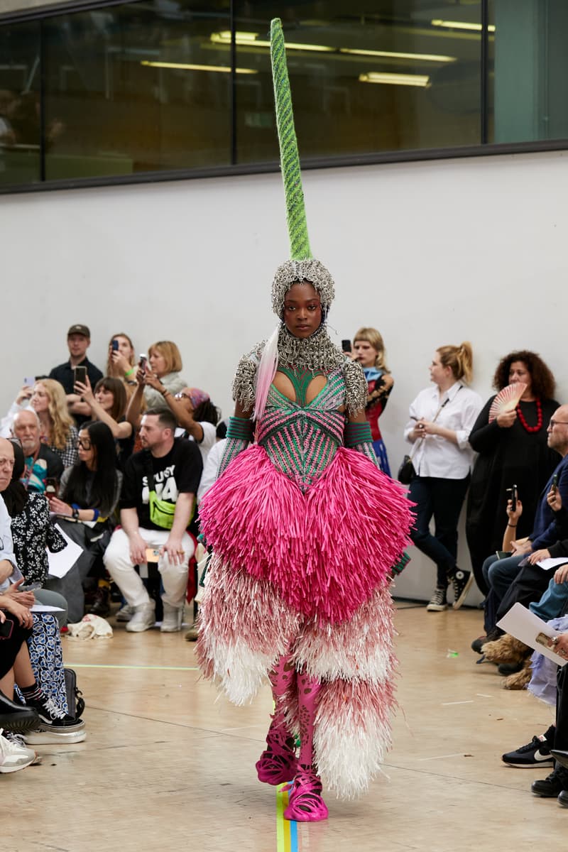 Central Saint Martins BA Runway Show London uk fashion design 2023 L’Oréal Professionnel university bachelors degree