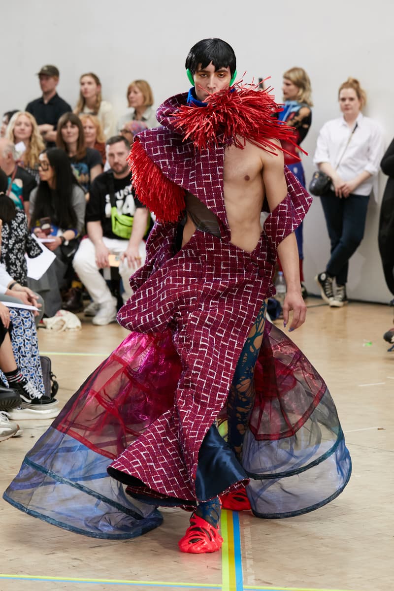 Central Saint Martins BA Runway Show London uk fashion design 2023 L’Oréal Professionnel university bachelors degree