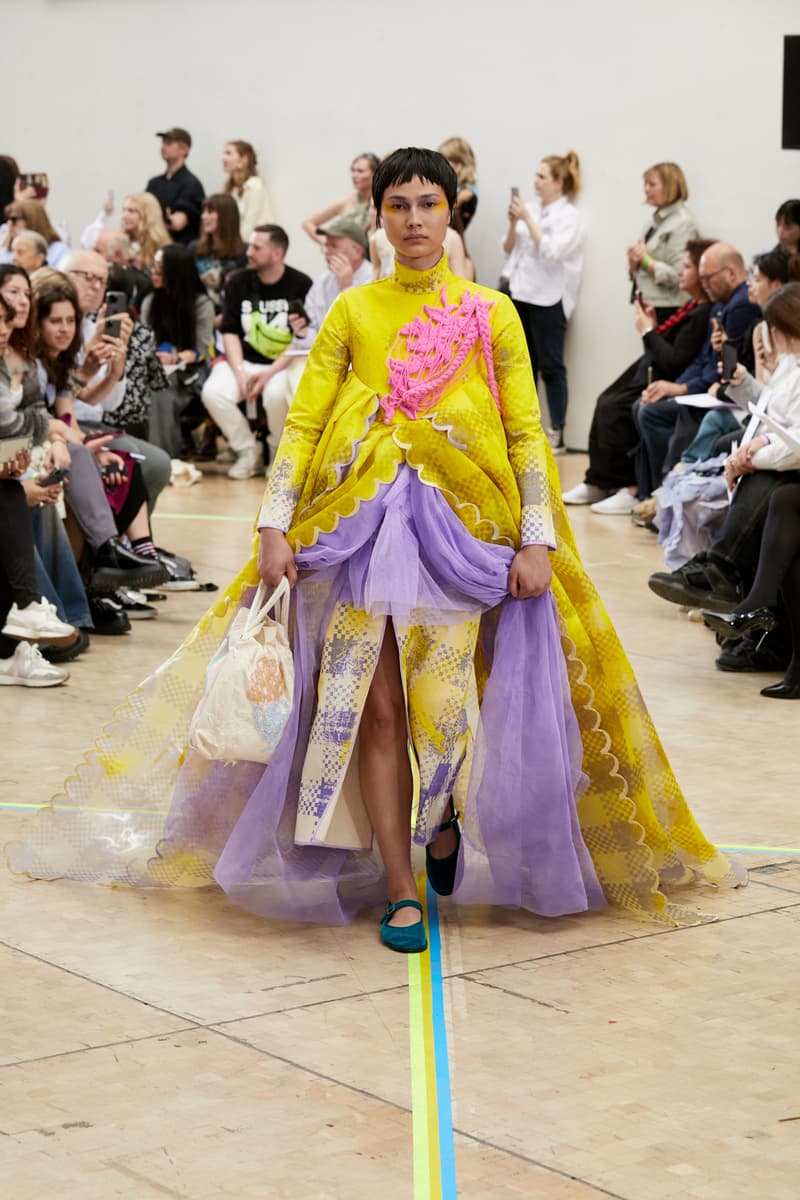 Central Saint Martins BA Runway Show London uk fashion design 2023 L’Oréal Professionnel university bachelors degree