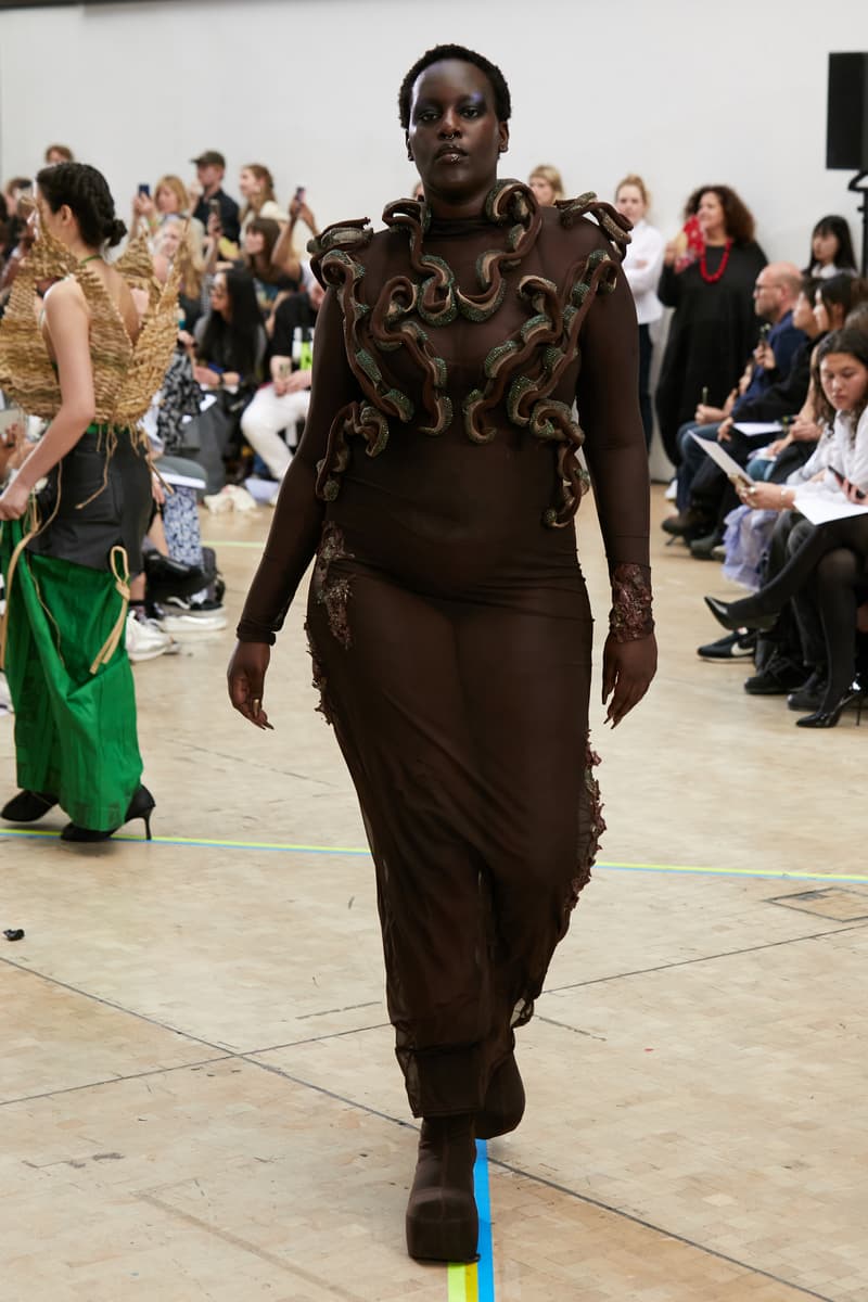 Central Saint Martins BA Runway Show London uk fashion design 2023 L’Oréal Professionnel university bachelors degree