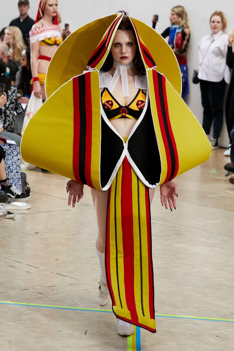 Central Saint Martins BA Runway Show London uk fashion design 2023 L’Oréal Professionnel university bachelors degree