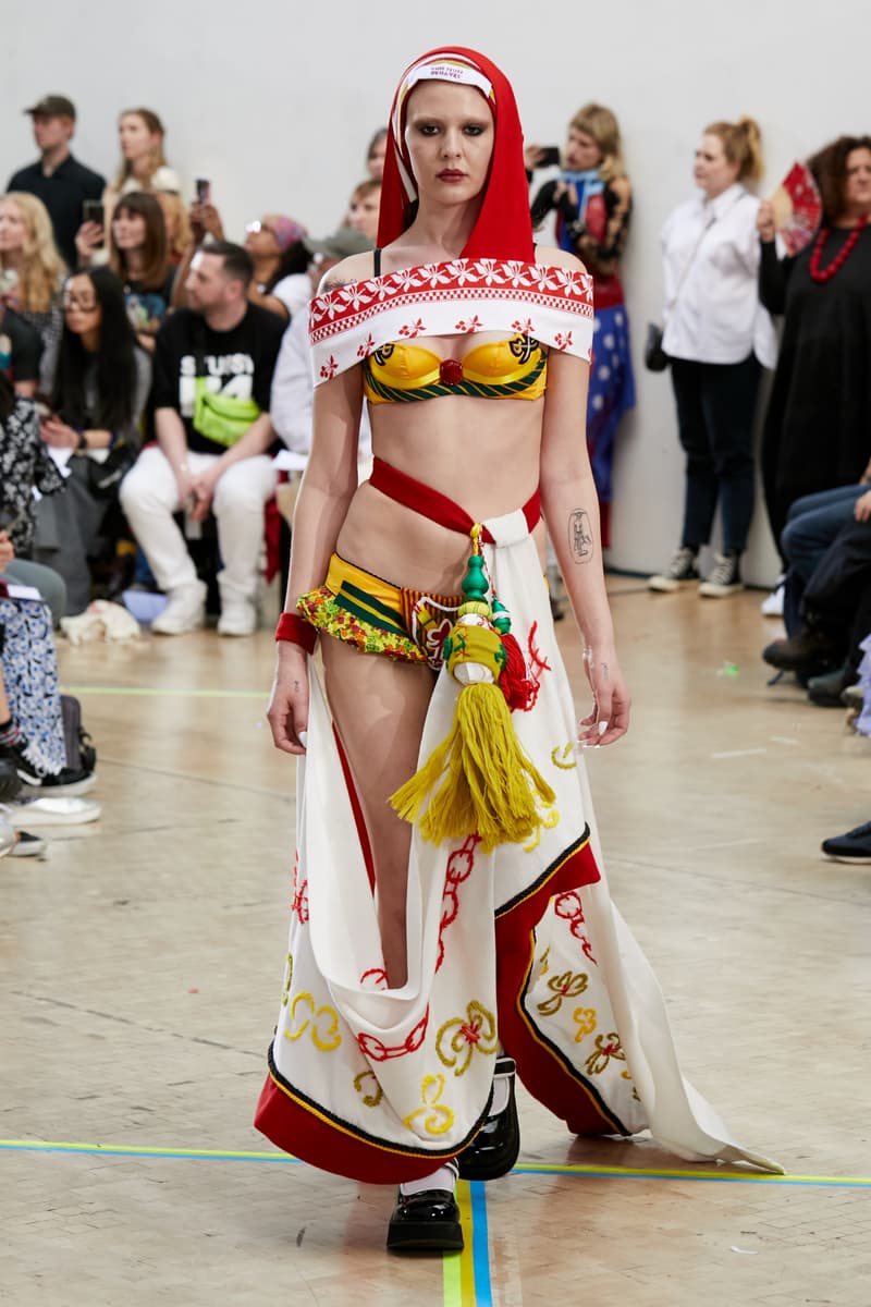 Central Saint Martins BA Runway Show London uk fashion design 2023 L’Oréal Professionnel university bachelors degree