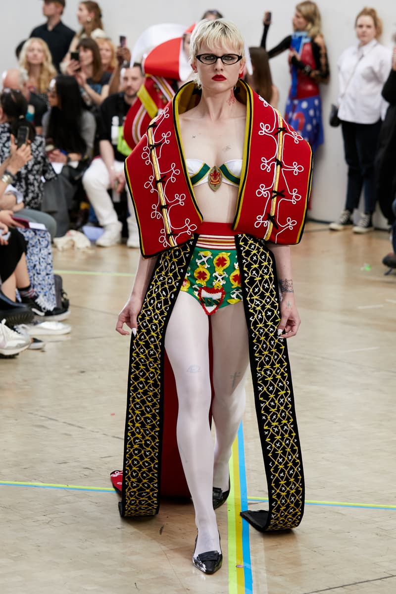 Central Saint Martins BA Runway Show London uk fashion design 2023 L’Oréal Professionnel university bachelors degree