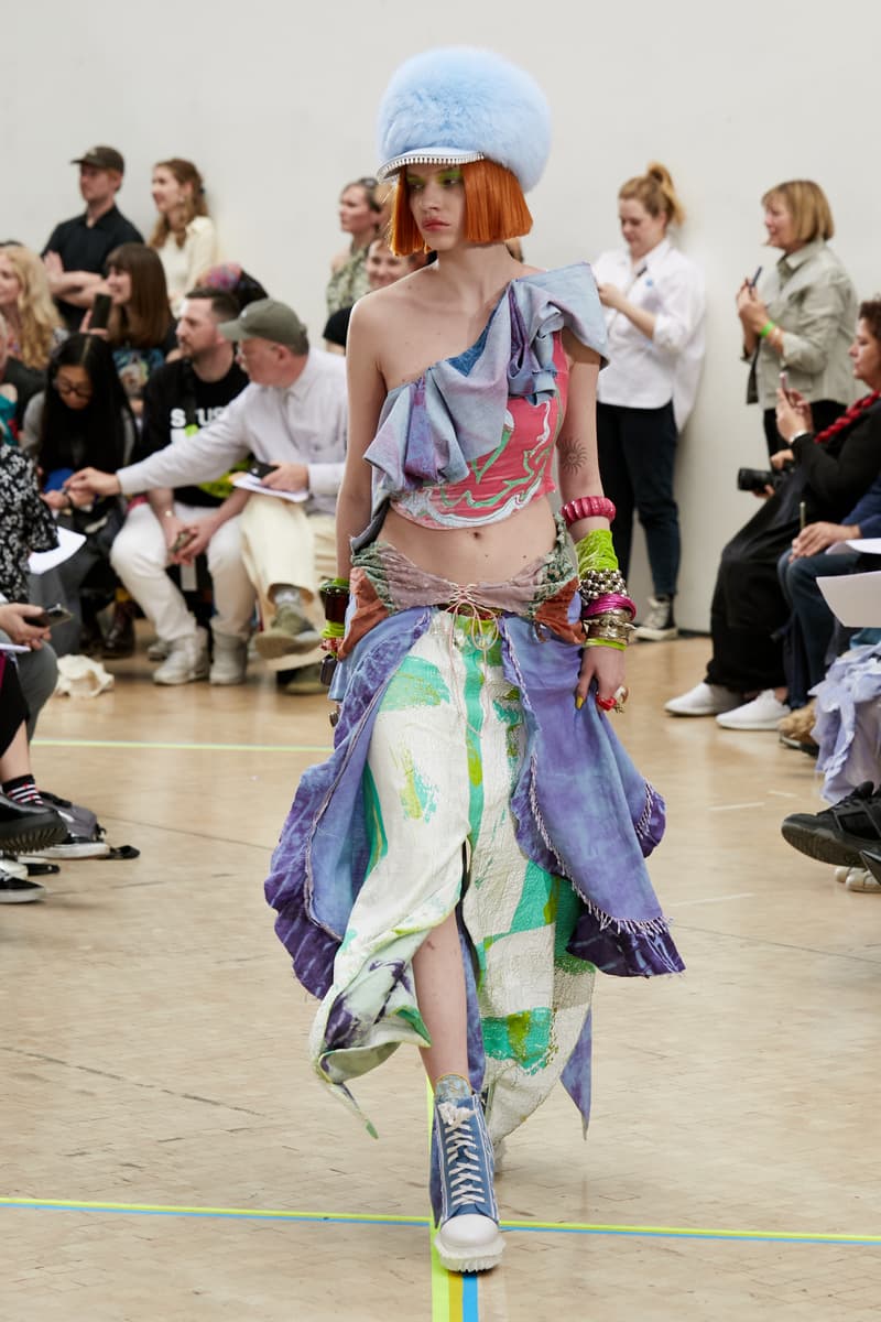 Central Saint Martins BA Runway Show London uk fashion design 2023 L’Oréal Professionnel university bachelors degree