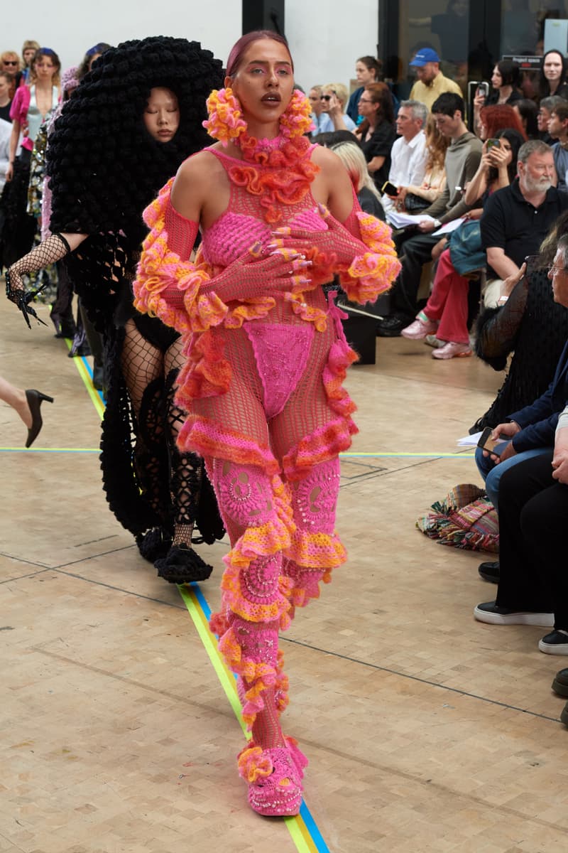 Central Saint Martins BA Runway Show London uk fashion design 2023 L’Oréal Professionnel university bachelors degree