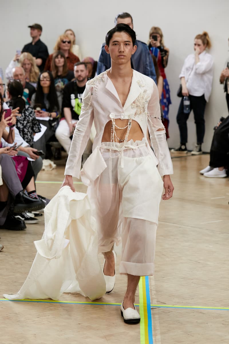 Central Saint Martins BA Runway Show London uk fashion design 2023 L’Oréal Professionnel university bachelors degree