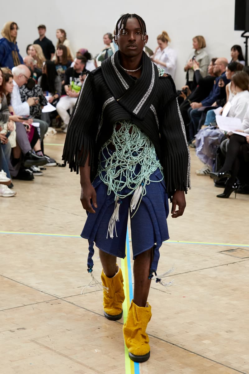 Central Saint Martins BA Runway Show London uk fashion design 2023 L’Oréal Professionnel university bachelors degree