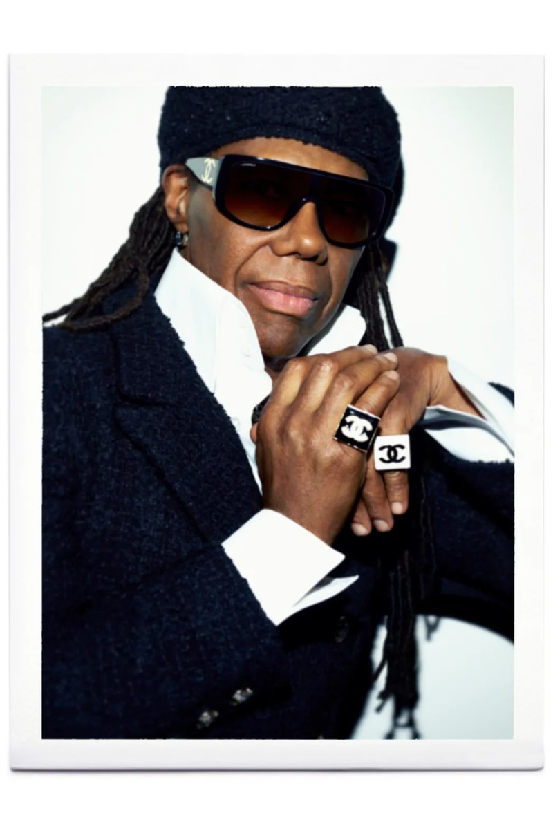 Chanel Eyewear Campaign 2023 Nile Rodgers Karim Sadli Vivienne Rohner HyunJi Shin Virginie Viard 