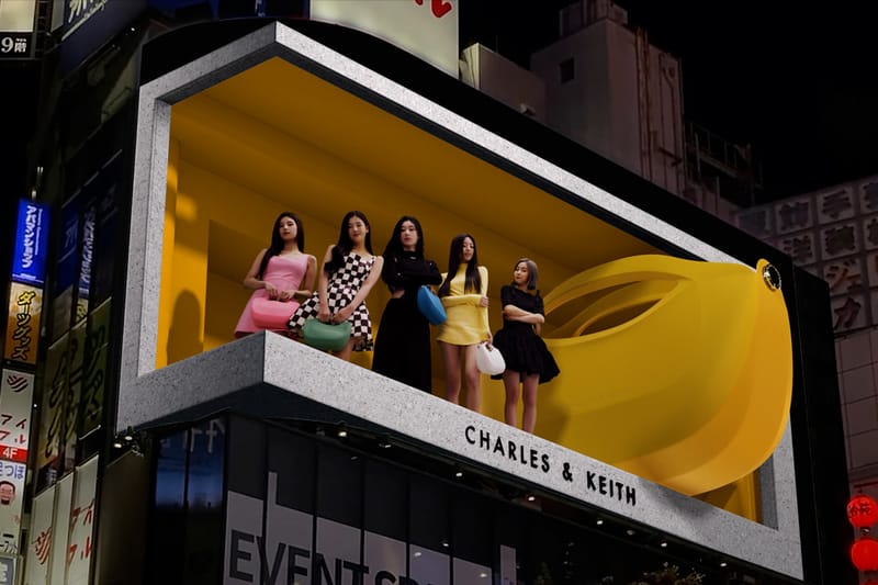 CHARLES & KEITH is the Latest Brand to Plaster Striking Visuals on Shinjuku’s 3D Billboard