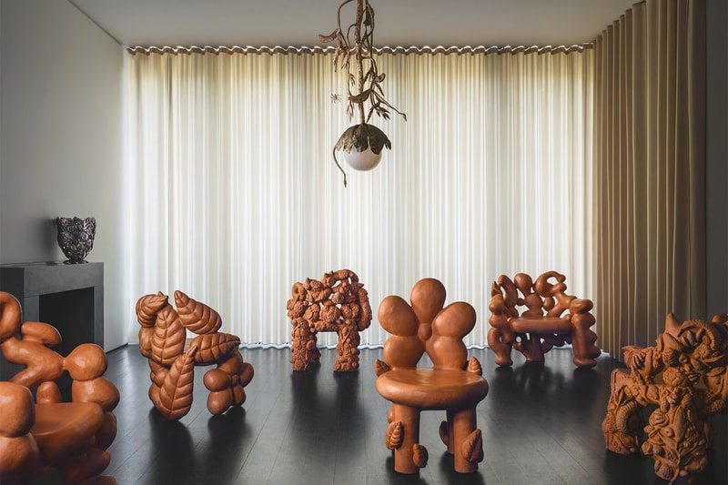 Chris Wolston Looks to "Flower Power" Movement for Clay Furniture Collection