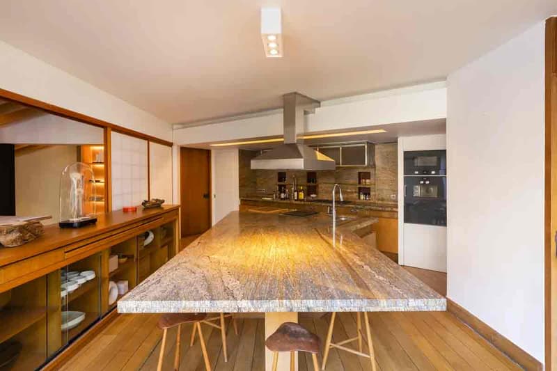 Listings: Kenzo Takada's Tranquil Parisian Home Is for Sale christie's human made nigo architecture japanese modern tranquil home center of paris luxury kengo kuma