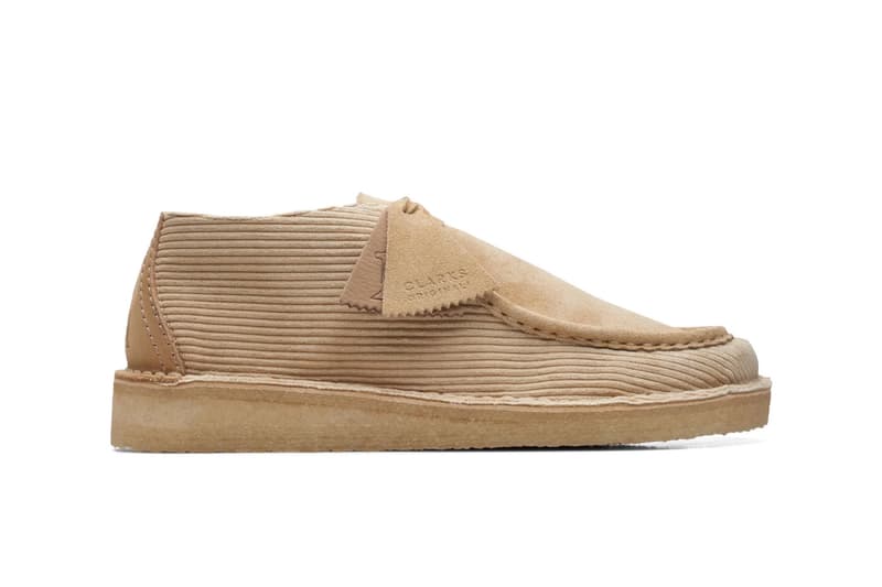 Clarks Originals Desert Nomad khaki suede light tan suede sand combi release info date price