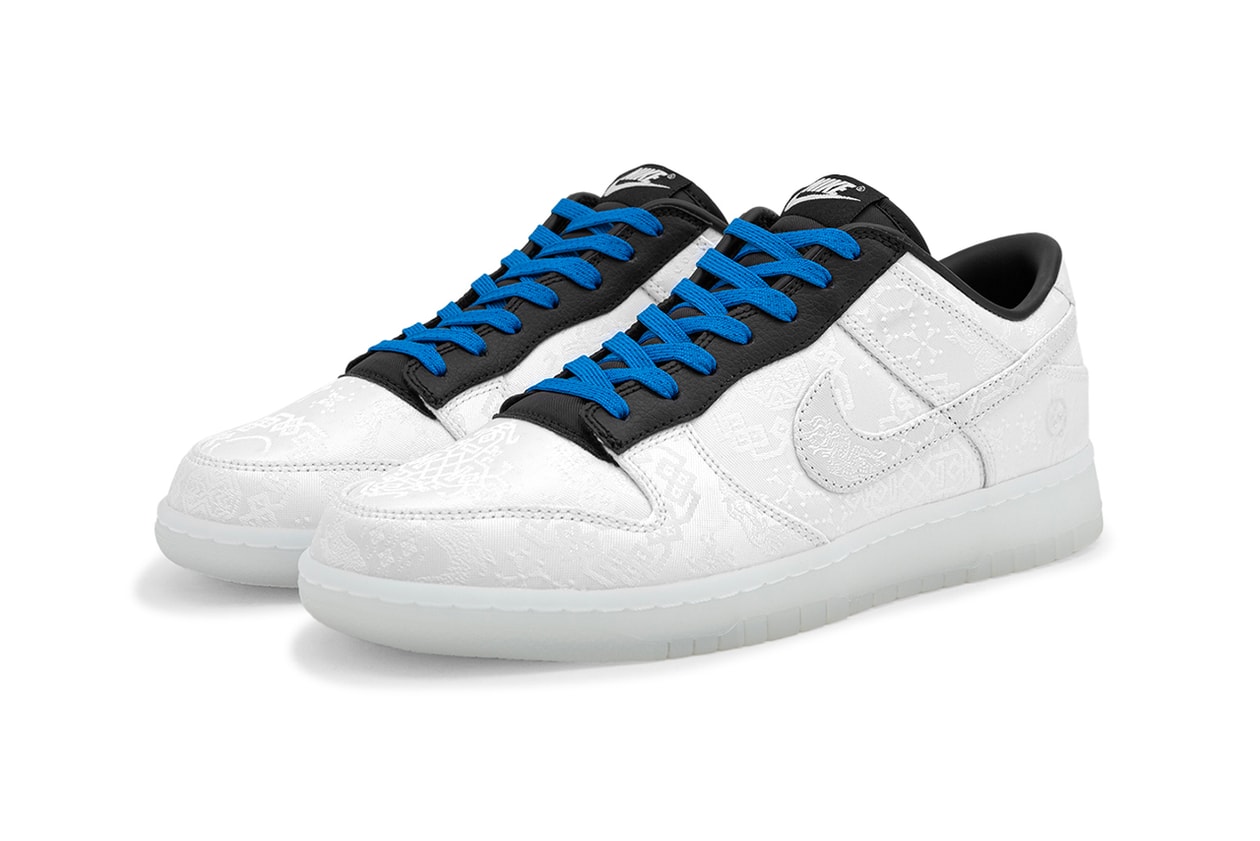 CLOT fragment design Nike Apparel Footwear Release Date info store list buying guide photos price edison chen hiroshi fujiwara frgmt dunk low panda