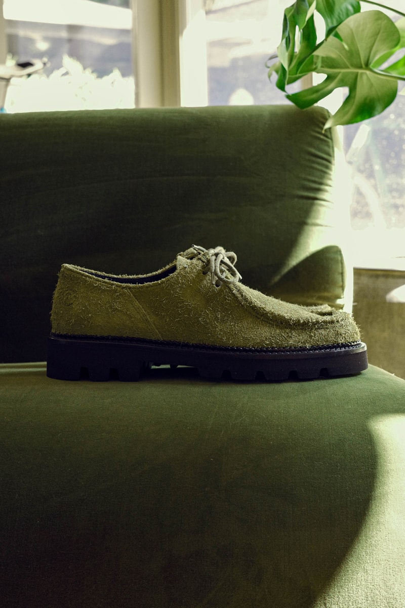 Collegium Pillar Moc-Toe Derby Nick Sisombath Release Information New Shoe Footwear Formal Silhouette Drops LA Emerging Brands