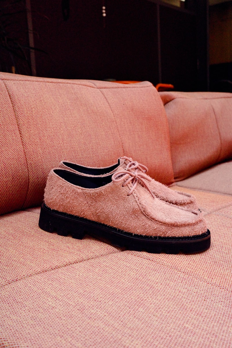 Collegium Pillar Moc-Toe Derby Nick Sisombath Release Information New Shoe Footwear Formal Silhouette Drops LA Emerging Brands