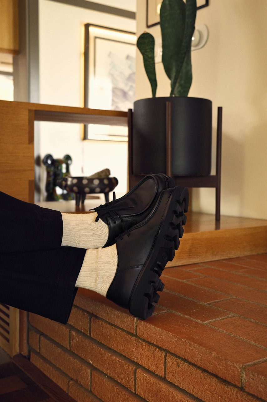 Collegium Pillar Moc-Toe Derby Nick Sisombath Release Information New Shoe Footwear Formal Silhouette Drops LA Emerging Brands