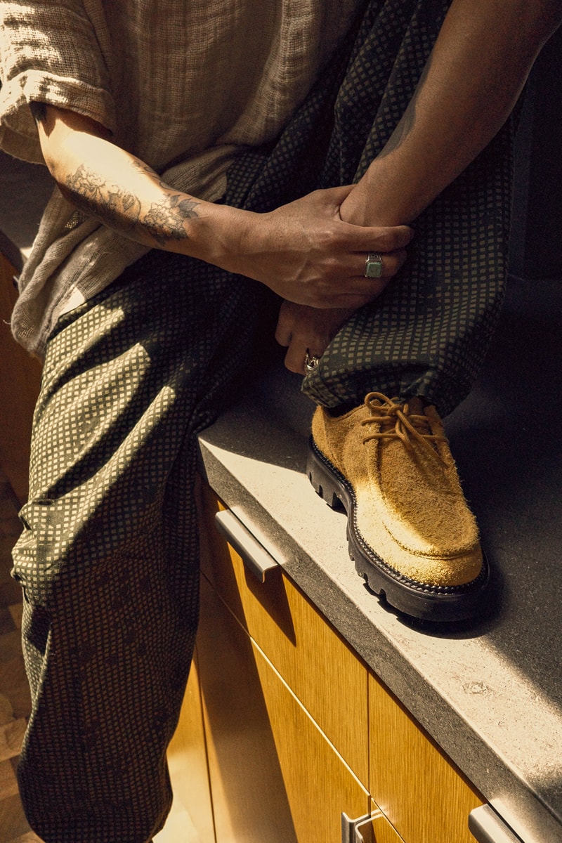 Collegium Pillar Moc-Toe Derby Nick Sisombath Release Information New Shoe Footwear Formal Silhouette Drops LA Emerging Brands
