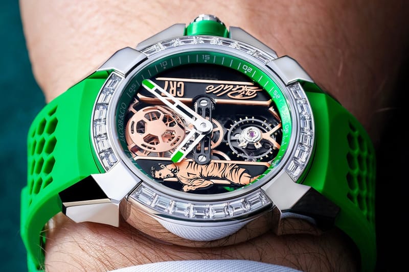 Jacob & Co. crafts $780,000 Saudi-green watch for Ronaldo