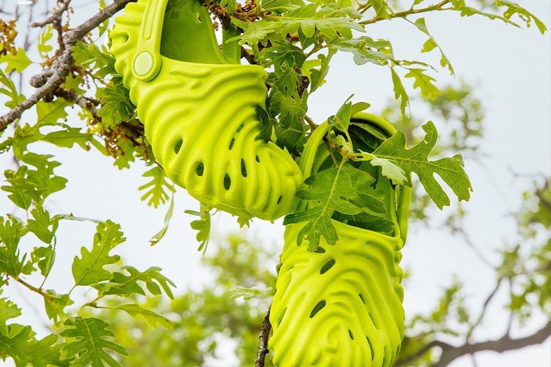 crocs pollex clog salehe bembury slime green slip on foam june 1 be a spunge release info date price