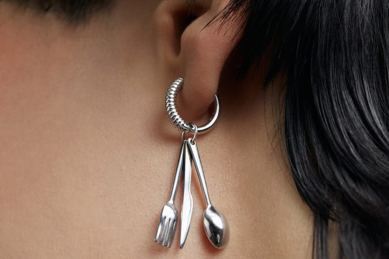 Crosby Studios and Avgvst Jewelry Cook Up the Tasty (and Tasteful) "Cutlery Collection"