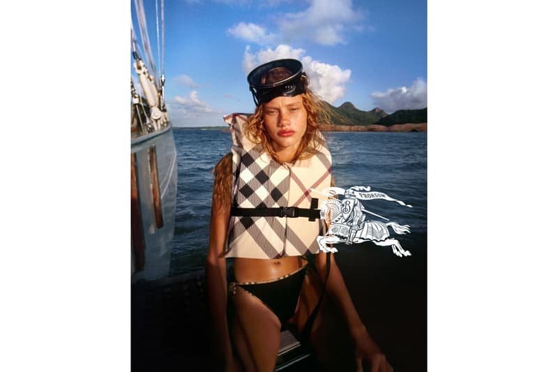 Daniel Lee Delivers Debut Burberry Swimwear Campaign