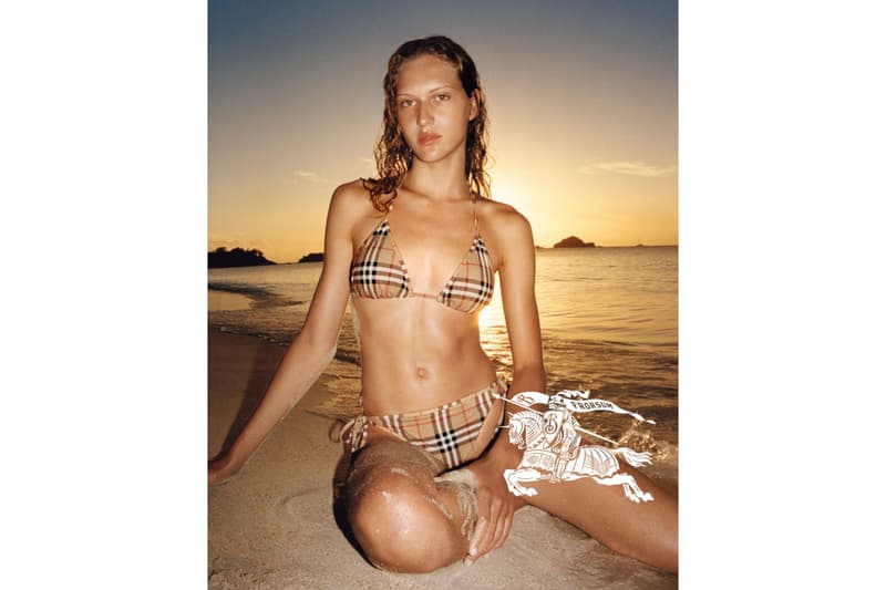 Daniel Lee Delivers Debut Burberry Swimwear Campaign