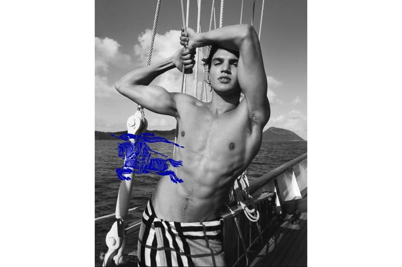 Daniel Lee Delivers Debut Burberry Swimwear Campaign