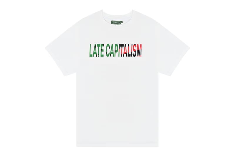 denim tears tropical futures late capitalism shirt tee hat release info date store list buying guide photos price tremaine emory 