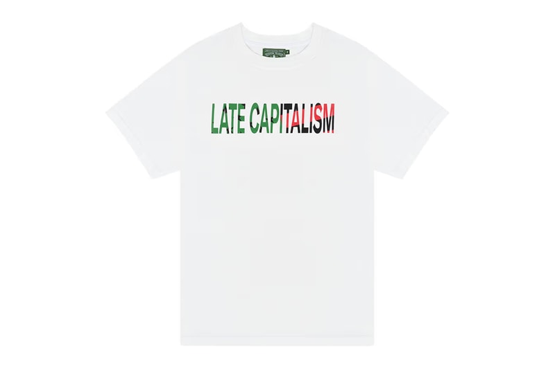 denim tears tropical futures late capitalism shirt tee hat release info date store list buying guide photos price tremaine emory 