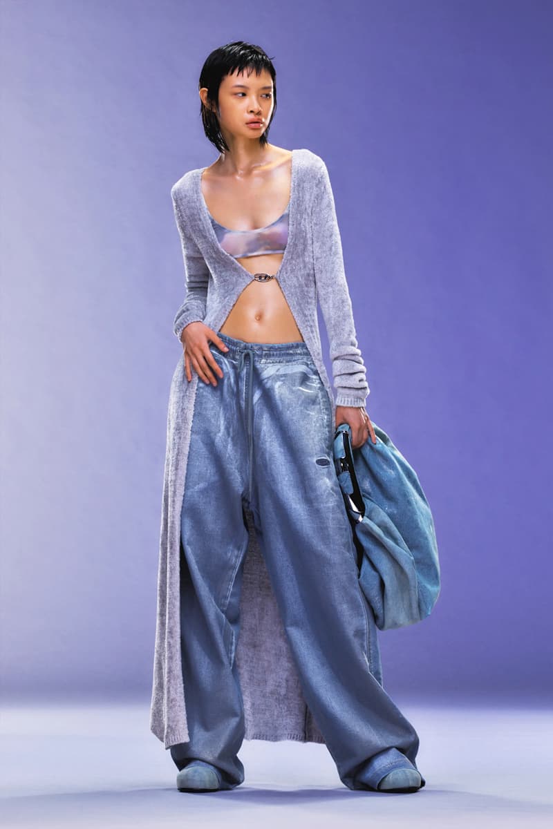 Diesel Enters an Era of Simplification for Resort 2024 runway collection glenn martens want the d durex sex