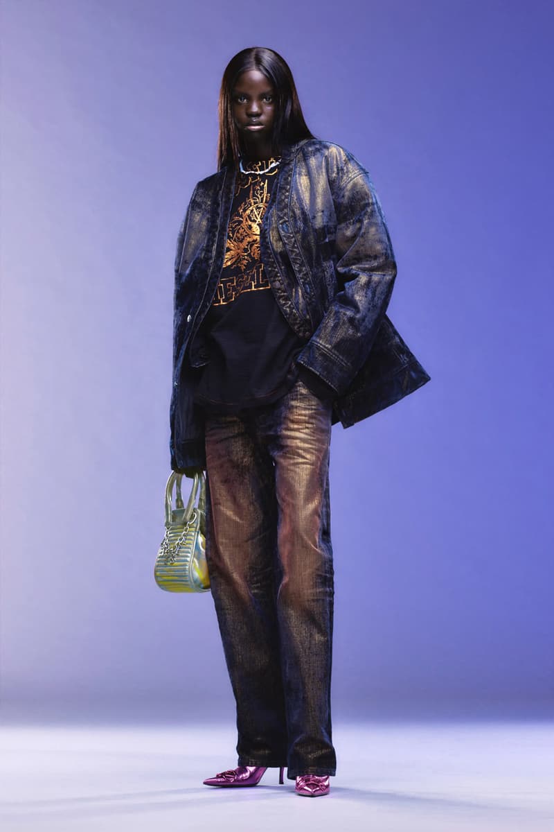 Diesel Enters an Era of Simplification for Resort 2024 runway collection glenn martens want the d durex sex