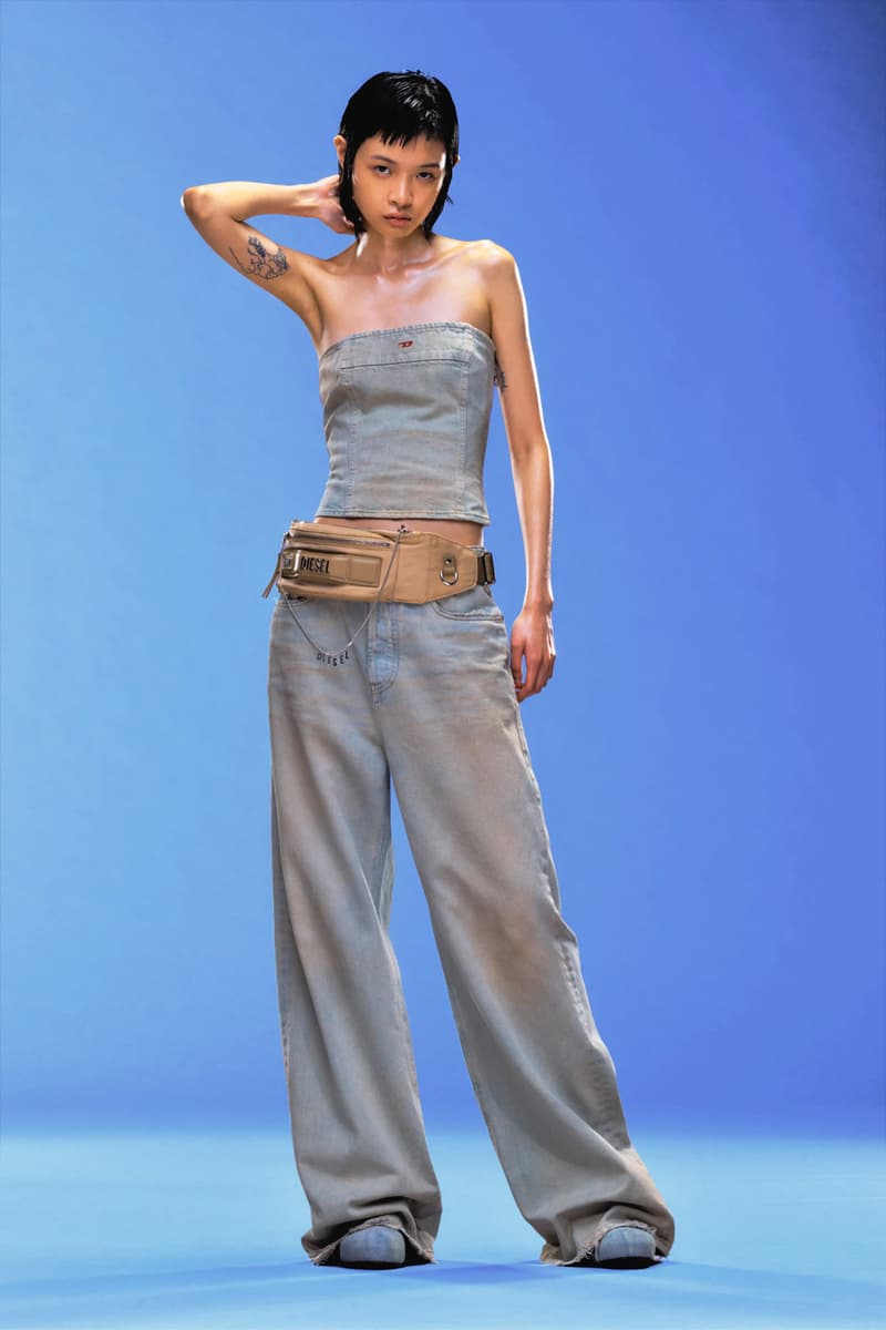 Diesel Enters an Era of Simplification for Resort 2024 runway collection glenn martens want the d durex sex