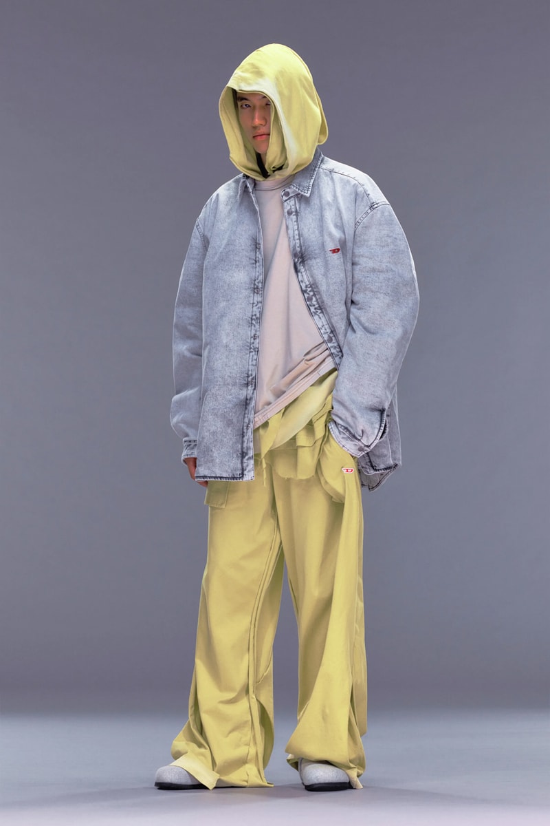 Diesel Enters an Era of Simplification for Resort 2024 runway collection glenn martens want the d durex sex