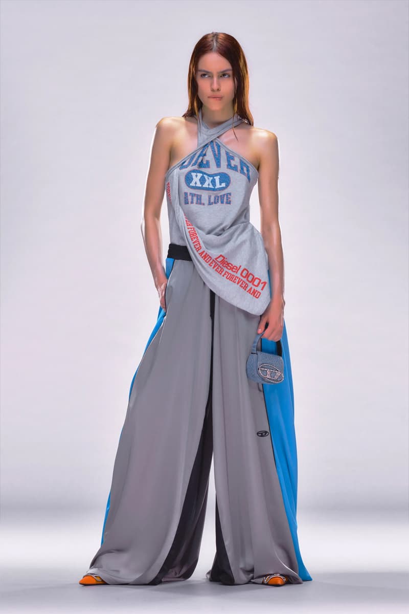 Diesel Enters an Era of Simplification for Resort 2024 runway collection glenn martens want the d durex sex