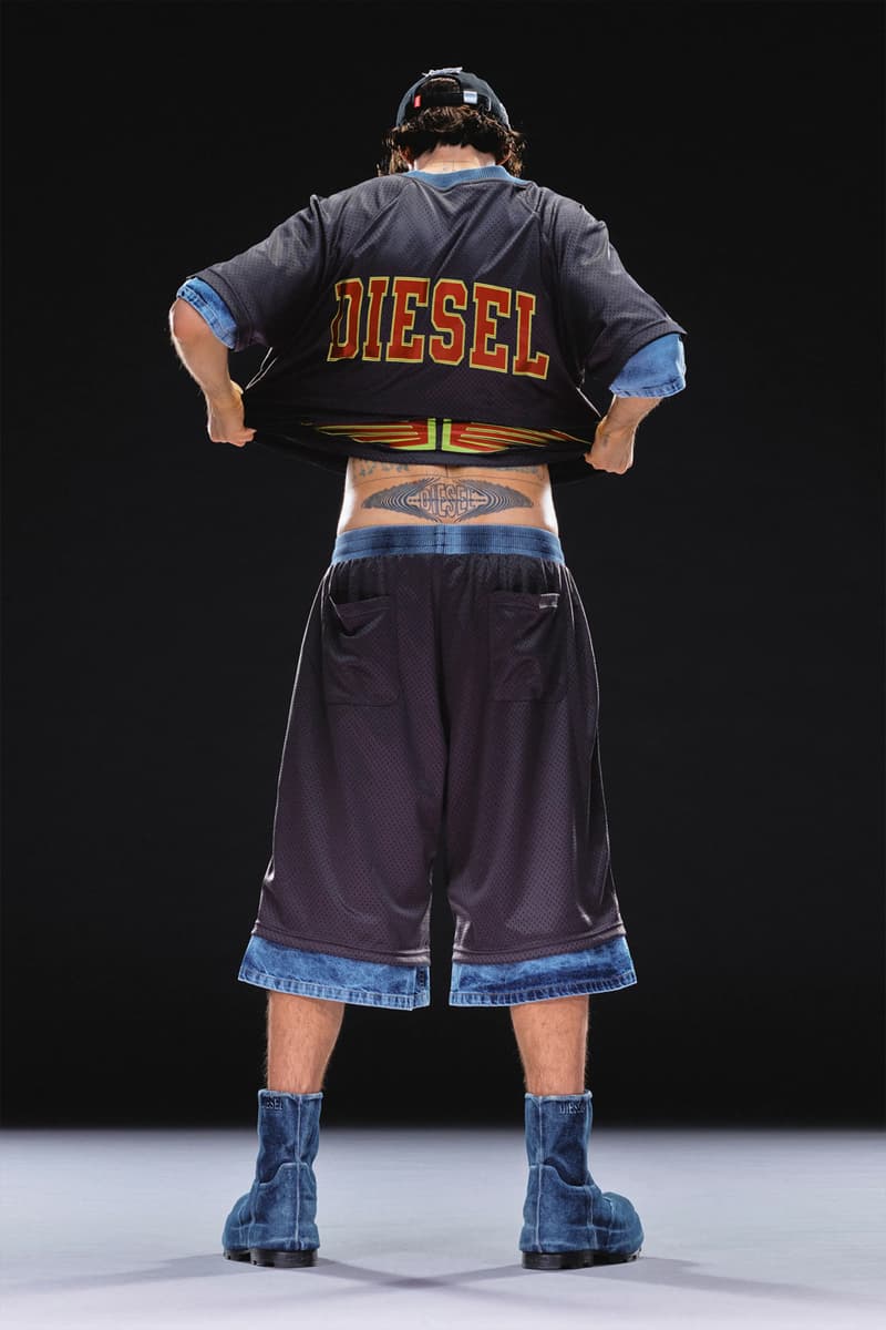 Diesel Enters an Era of Simplification for Resort 2024 runway collection glenn martens want the d durex sex