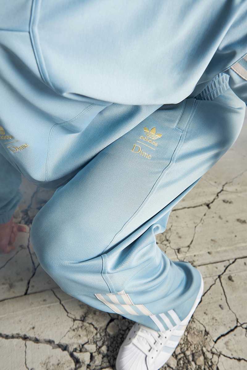 Adidas Women's DENIM PANT in Clear Blue adidas