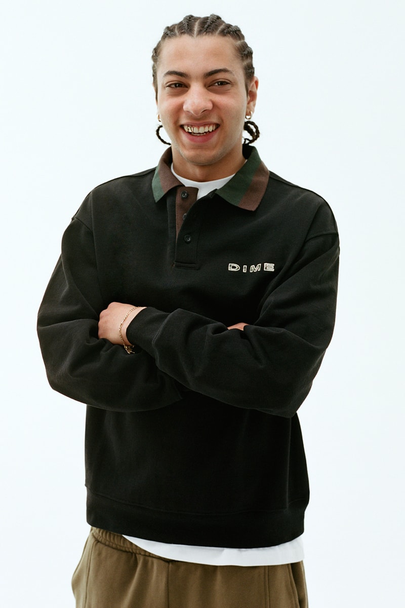 Dime Drops Comfort-Focused and Versatile Summer 2023 Collection lookbook windbreaker jackets jeans denim caps polo shirts football jersey bucket hat