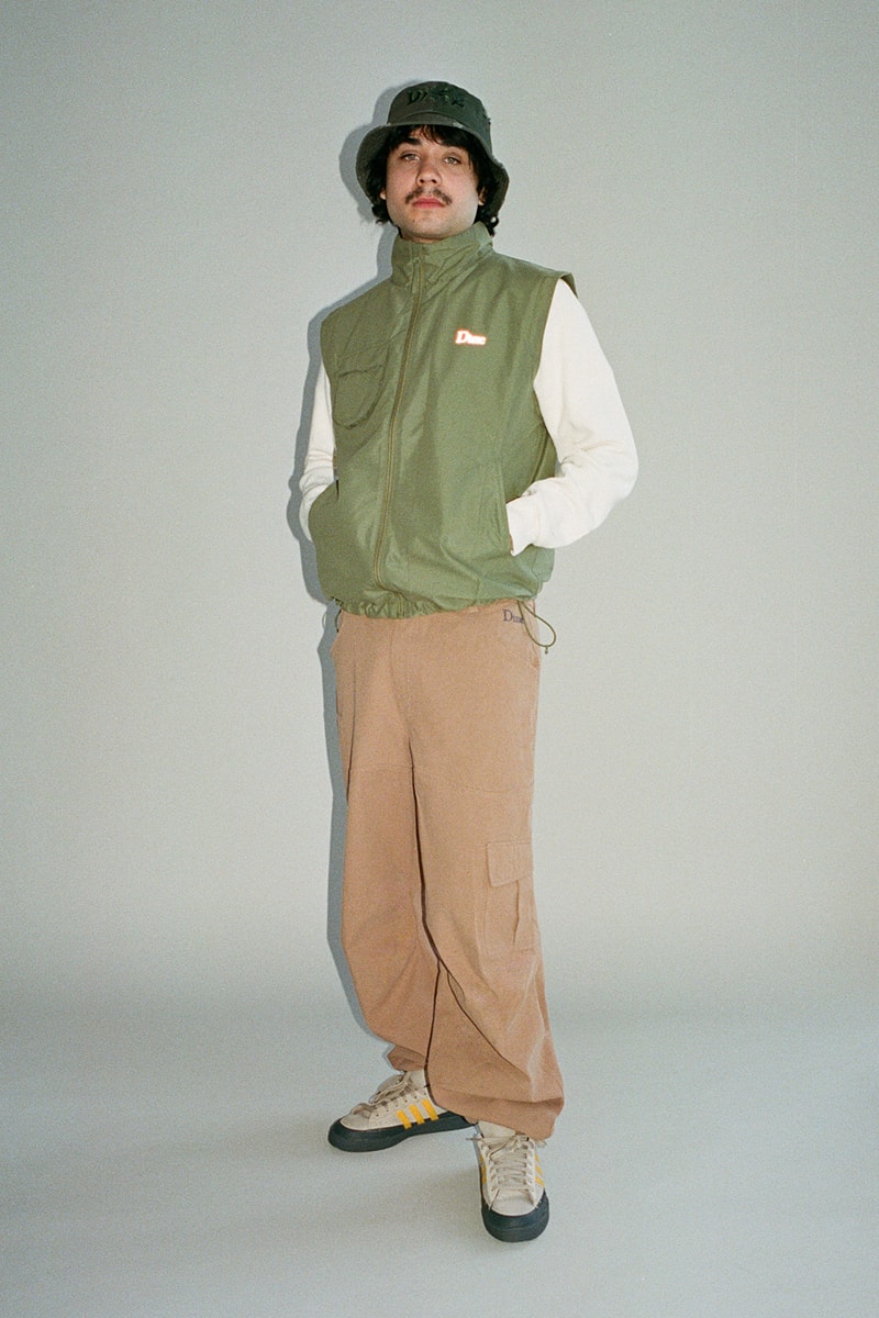 Dime Drops Comfort-Focused and Versatile Summer 2023 Collection lookbook windbreaker jackets jeans denim caps polo shirts football jersey bucket hat