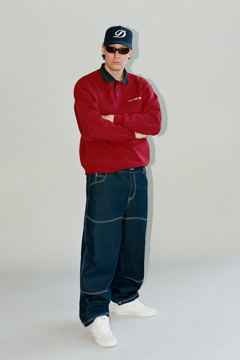Dime Drops Comfort-Focused and Versatile Summer 2023 Collection lookbook windbreaker jackets jeans denim caps polo shirts football jersey bucket hat