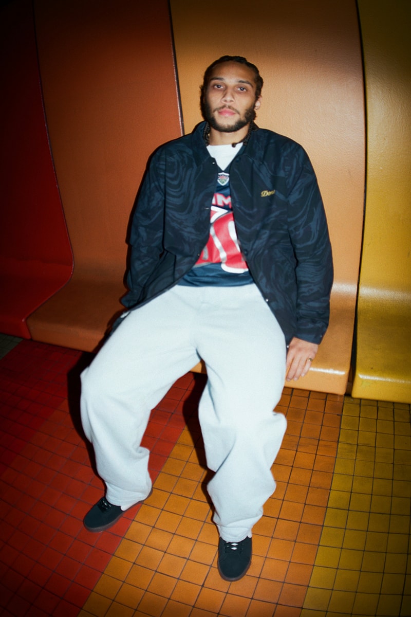 Dime Drops Comfort-Focused and Versatile Summer 2023 Collection lookbook windbreaker jackets jeans denim caps polo shirts football jersey bucket hat