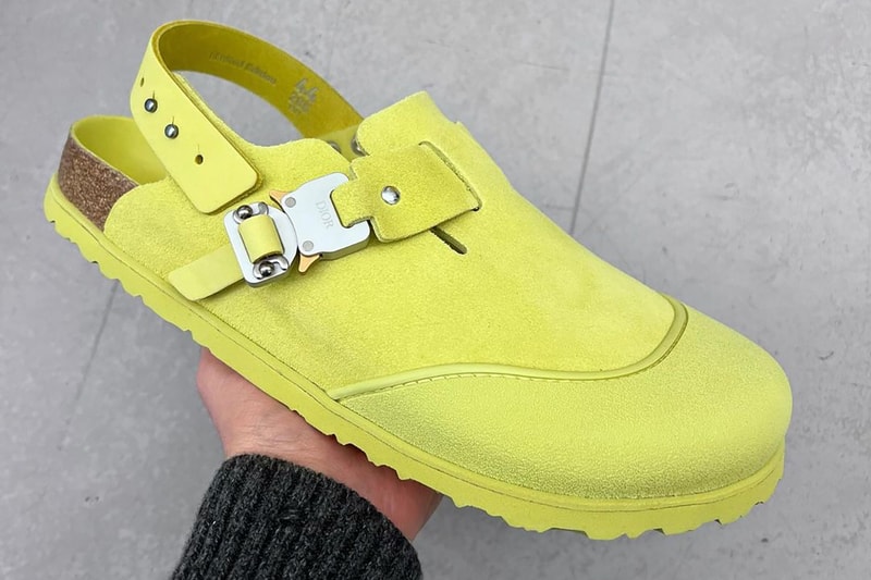 Dior Birkenstock V2 Yellow Brown Teal Release Date info store list buying guide photos price 
