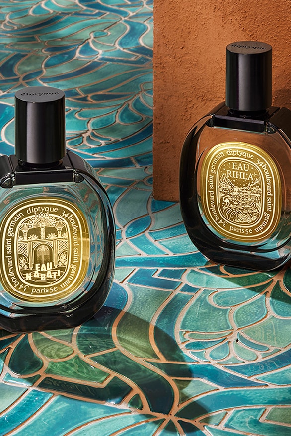 Diptyque Middle East Collection Release Information details date Eau Nabati Eau Rihla eau de parfum