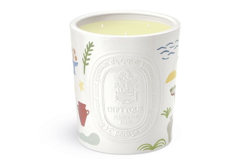 Diptyque Summer Collection 2023 mediterranean erik winkowski ilio eau de toilette hair mist candles body spray oils fan release info date price